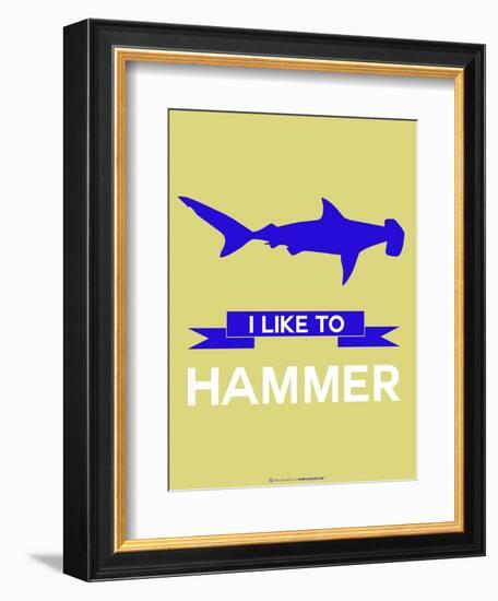 I Like to Hammer 2-NaxArt-Framed Art Print