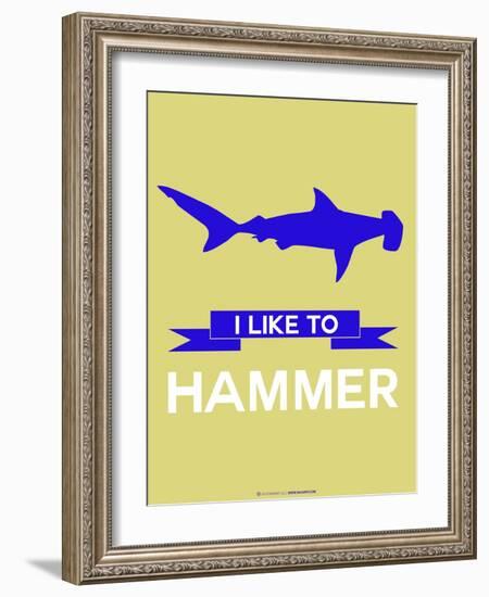 I Like to Hammer 2-NaxArt-Framed Art Print