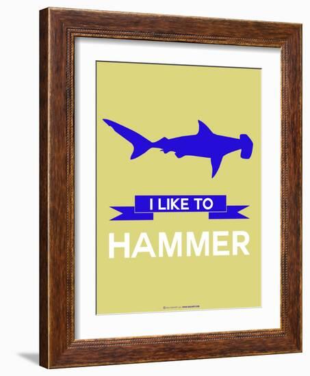 I Like to Hammer 2-NaxArt-Framed Art Print