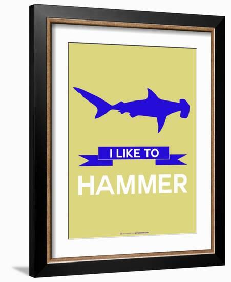 I Like to Hammer 2-NaxArt-Framed Art Print