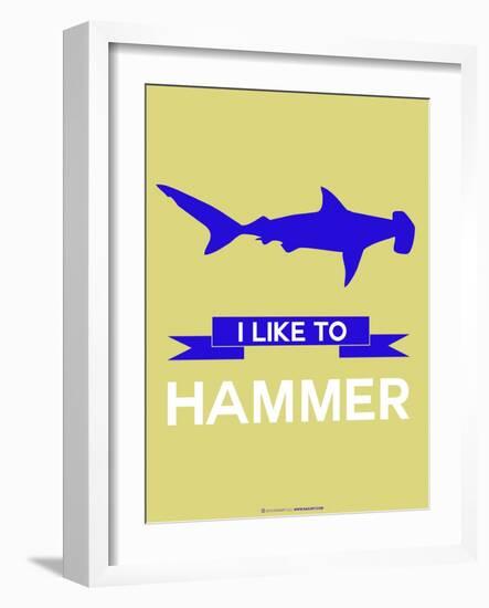 I Like to Hammer 2-NaxArt-Framed Art Print