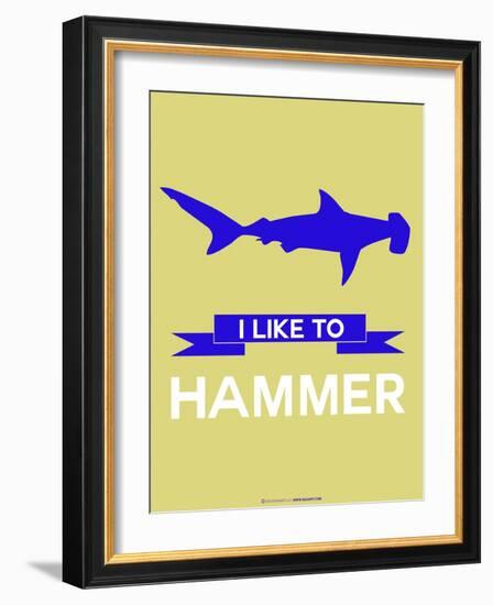 I Like to Hammer 2-NaxArt-Framed Art Print