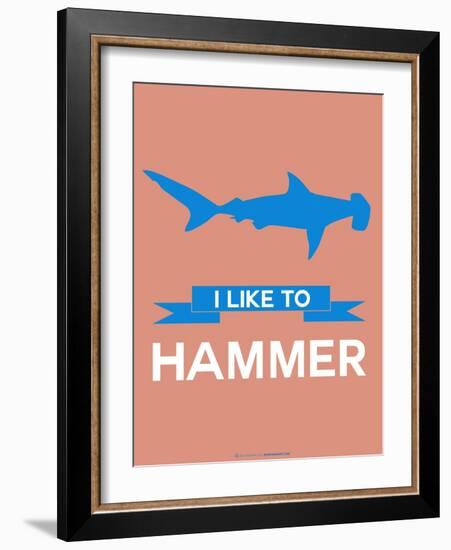 I Like to Hammer 3-NaxArt-Framed Art Print