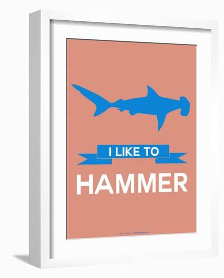 I Like to Hammer 3-NaxArt-Framed Art Print