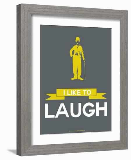 I Like to Laugh 1-NaxArt-Framed Art Print