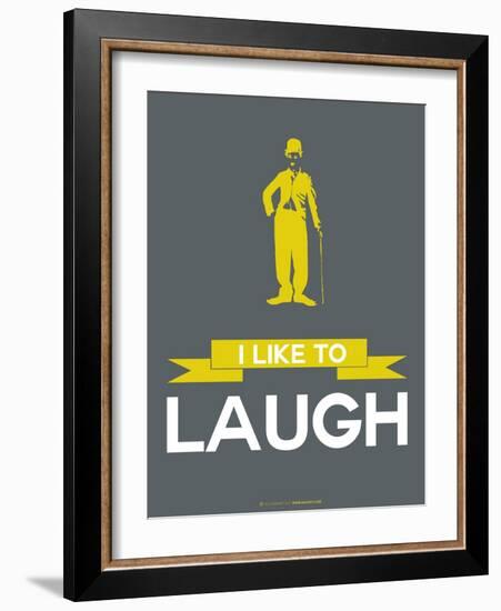 I Like to Laugh 1-NaxArt-Framed Art Print