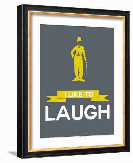 I Like to Laugh 1-NaxArt-Framed Art Print