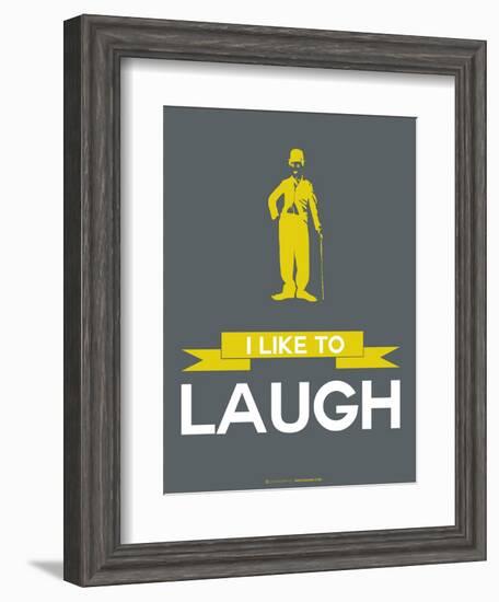 I Like to Laugh 1-NaxArt-Framed Art Print