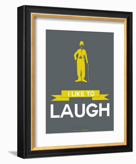 I Like to Laugh 1-NaxArt-Framed Art Print