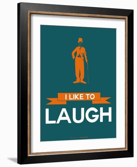 I Like to Laugh 2-NaxArt-Framed Art Print