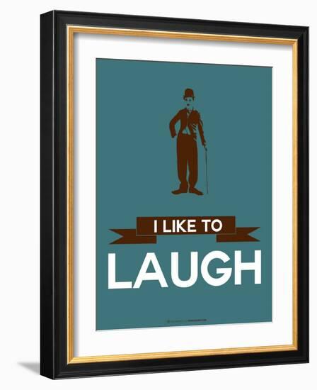 I Like to Laugh 3-NaxArt-Framed Art Print