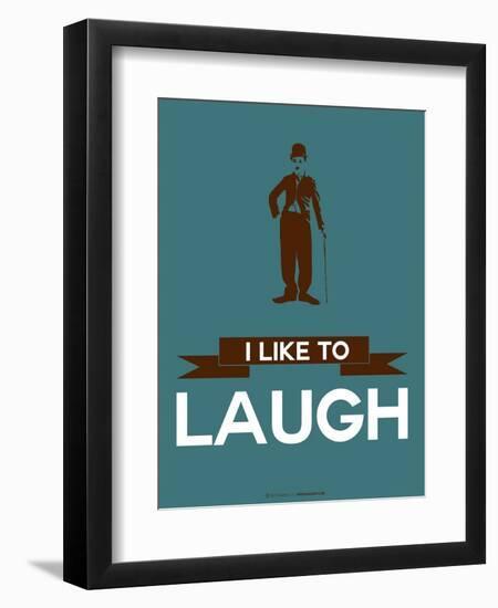 I Like to Laugh 3-NaxArt-Framed Art Print