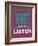 I Like to Listen 3-NaxArt-Framed Art Print