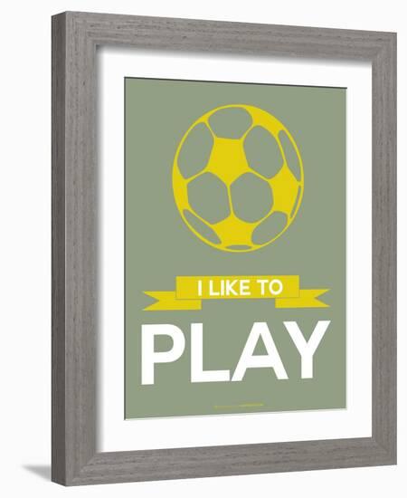 I Like to Play 1-NaxArt-Framed Art Print