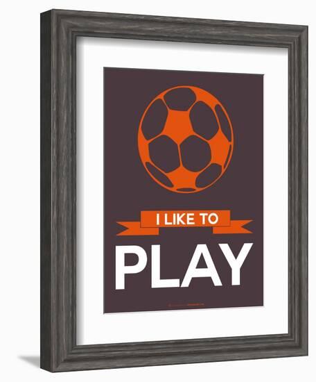 I Like to Play 2-NaxArt-Framed Art Print