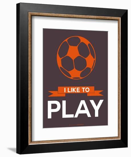 I Like to Play 2-NaxArt-Framed Art Print