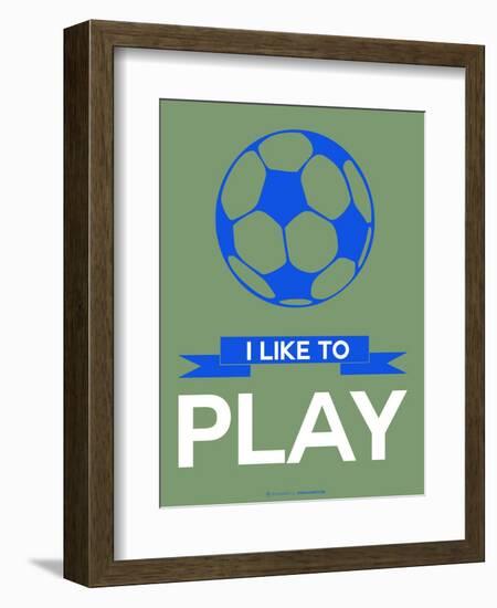 I Like to Play 3-NaxArt-Framed Art Print