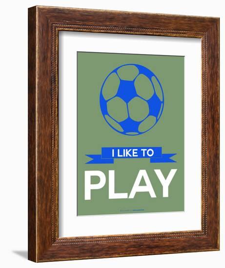 I Like to Play 3-NaxArt-Framed Art Print