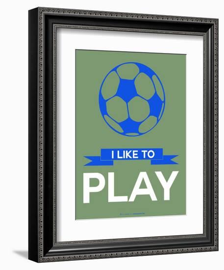 I Like to Play 3-NaxArt-Framed Art Print