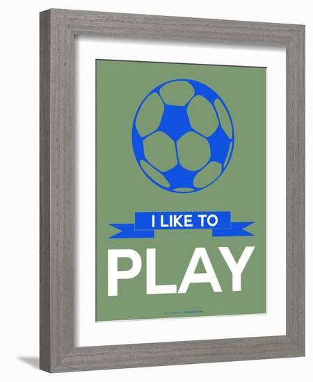 I Like to Play 3-NaxArt-Framed Art Print