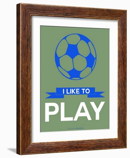 I Like to Play 3-NaxArt-Framed Art Print