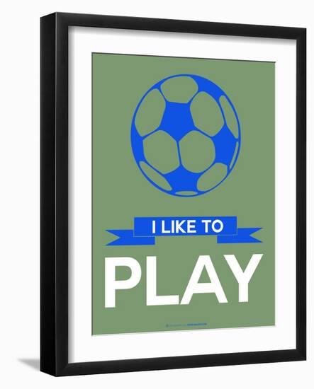 I Like to Play 3-NaxArt-Framed Art Print