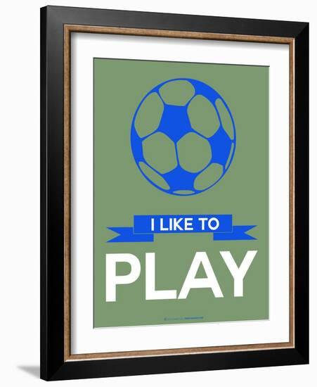 I Like to Play 3-NaxArt-Framed Art Print