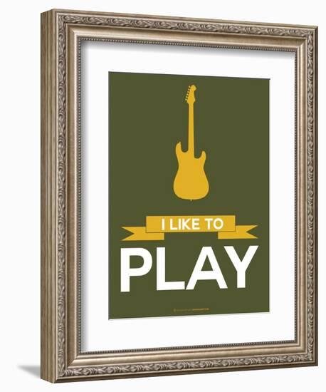 I Like to Play 6-NaxArt-Framed Art Print