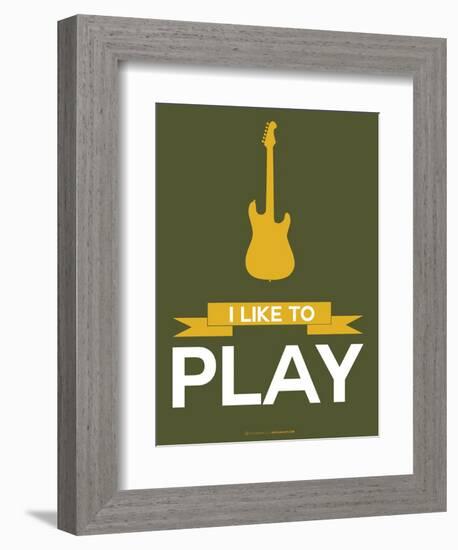 I Like to Play 6-NaxArt-Framed Art Print