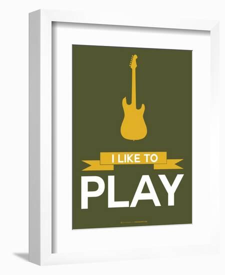 I Like to Play 6-NaxArt-Framed Art Print