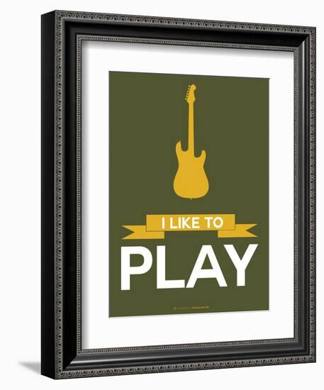 I Like to Play 6-NaxArt-Framed Art Print