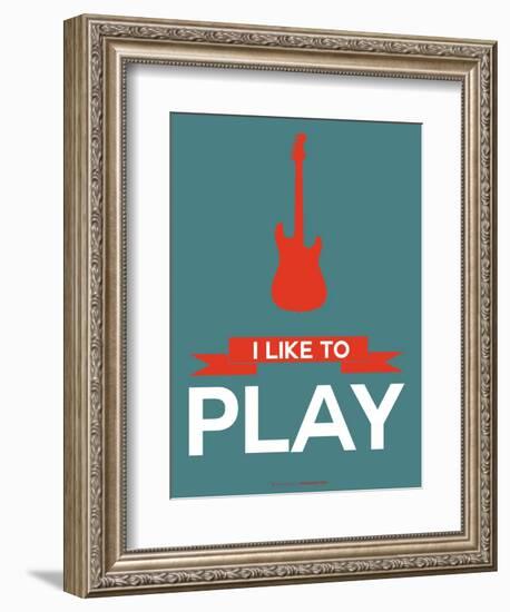 I Like to Play 7-NaxArt-Framed Art Print