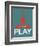 I Like to Play 7-NaxArt-Framed Art Print