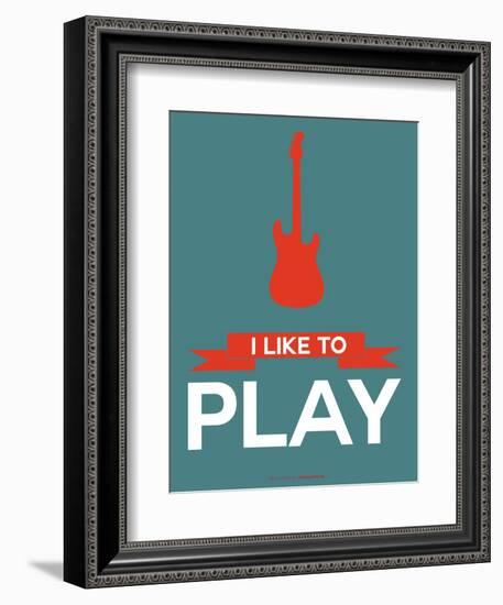 I Like to Play 7-NaxArt-Framed Art Print