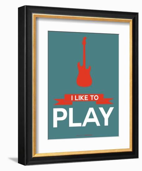 I Like to Play 7-NaxArt-Framed Art Print