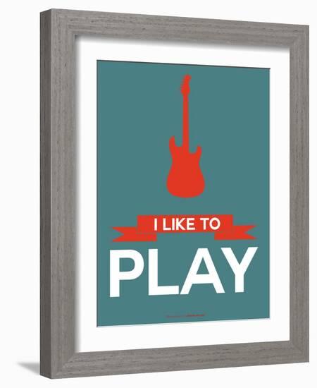 I Like to Play 7-NaxArt-Framed Art Print