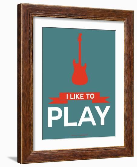 I Like to Play 7-NaxArt-Framed Art Print