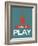 I Like to Play 7-NaxArt-Framed Art Print