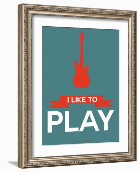 I Like to Play 7-NaxArt-Framed Art Print