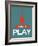 I Like to Play 7-NaxArt-Framed Art Print