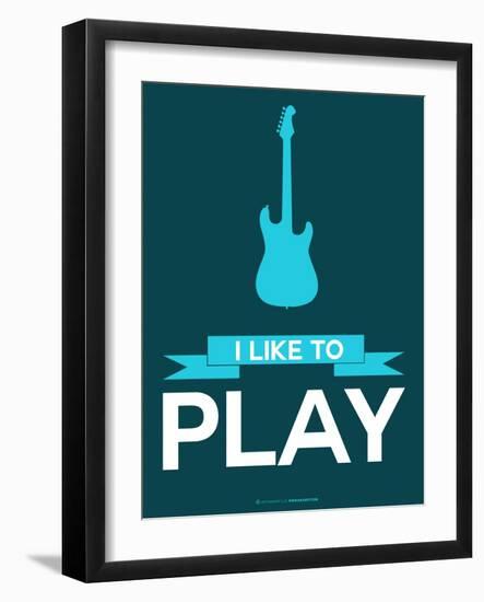 I Like to Play 8-NaxArt-Framed Art Print