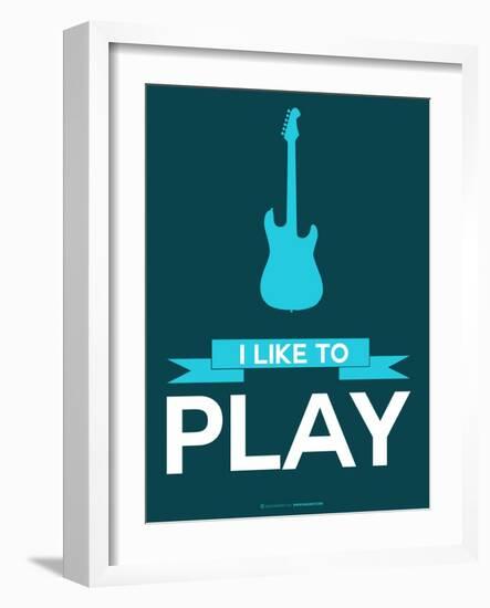 I Like to Play 8-NaxArt-Framed Art Print