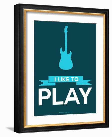 I Like to Play 8-NaxArt-Framed Art Print