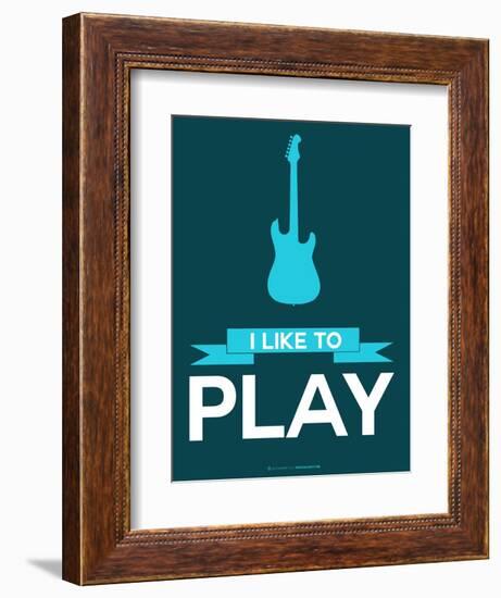 I Like to Play 8-NaxArt-Framed Art Print