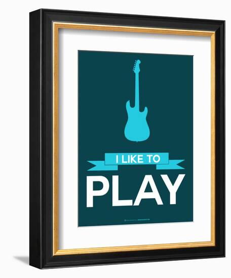 I Like to Play 8-NaxArt-Framed Art Print