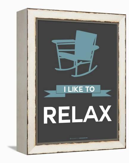 I Like to Relax 1-NaxArt-Framed Stretched Canvas