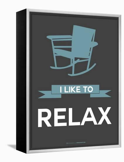 I Like to Relax 1-NaxArt-Framed Stretched Canvas