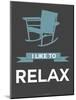 I Like to Relax 1-NaxArt-Mounted Art Print