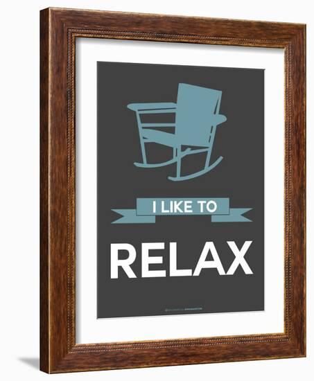 I Like to Relax 1-NaxArt-Framed Premium Giclee Print