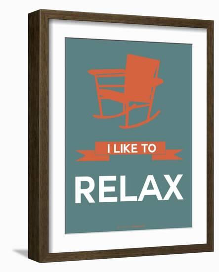 I Like to Relax 2-NaxArt-Framed Art Print